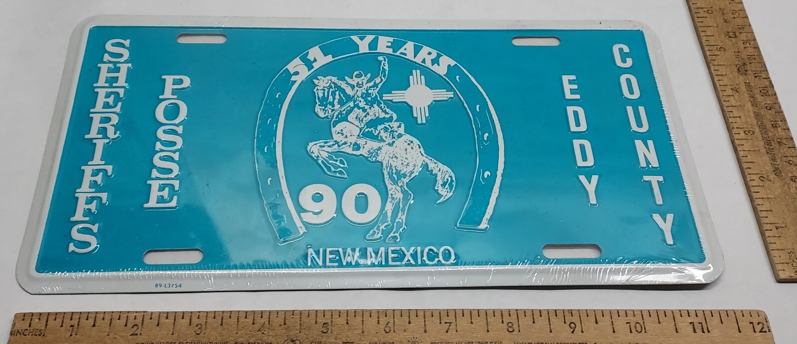 90 51 YEARS SHERIFFS POSSE EDDY COUNTY NEW MEXICO license plate eBay