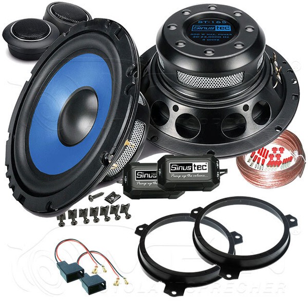Sinustec Auto Lautsprecher FüR Toyota Aygo Ii 2014-2021 Front TüR 300W 165 #A5DO-image