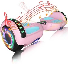Hoverboard Bluetooth Autoequilibrado con Luces LED Coloridas - Divertido para Todas las Edades-