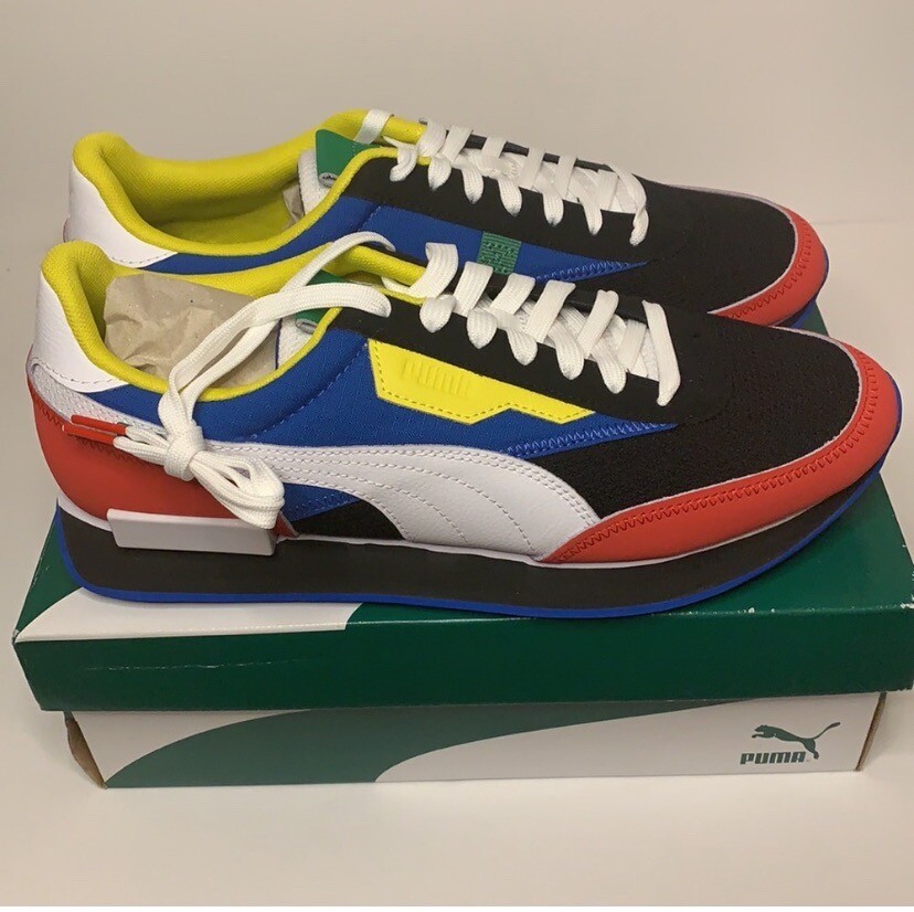 PUMA Sneakers Future Rider Colorful Men's Sz 9.5 New | eBay