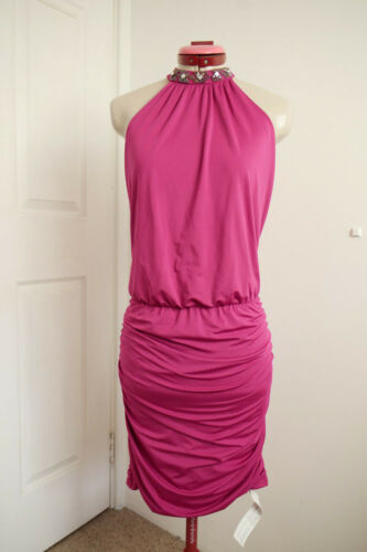 COOPER ST Pink Beaded DRESS Size 12 NEW NWT Sexy Cocktail Party Wedding Races - Picture 1 of 7