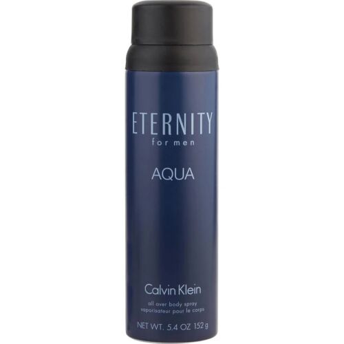 ETERNITY AQUA MEN 5.4 OZ ALL OVER BODY SPRAY BY CALVIN KLEIN - Picture 2 of 3