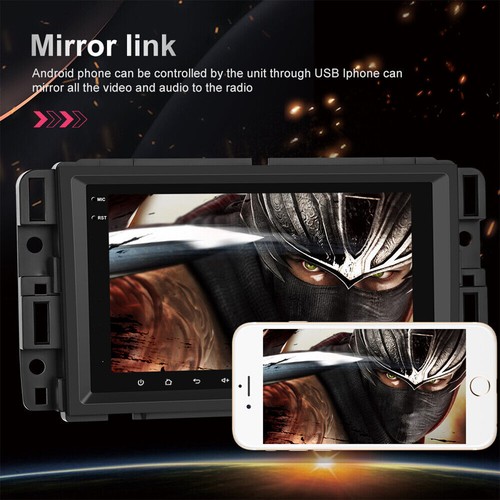 For Chevrolet GMC Buick Chevy Mirror link Android13 Car Radio Stereo GPS BT WIFI - 第 7/15 張圖片