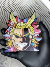 My Hero Academia All Might 3D Lenticular Motion Car Sticker Decal Peeker