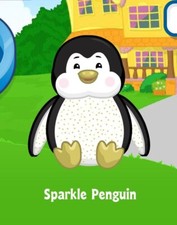 Webkinz Classic Sparkle Penguin Virtual Adoption Code Only Messaged