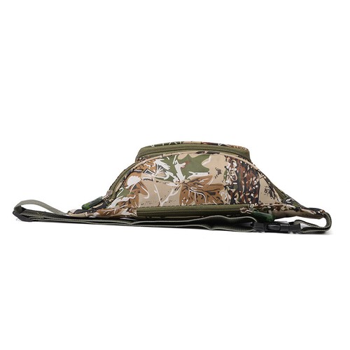 Metal Detector Finds Pouch Camo Zipper Pockets Waist Bag Outdoor Metal Detecting - Picture 5 of 11