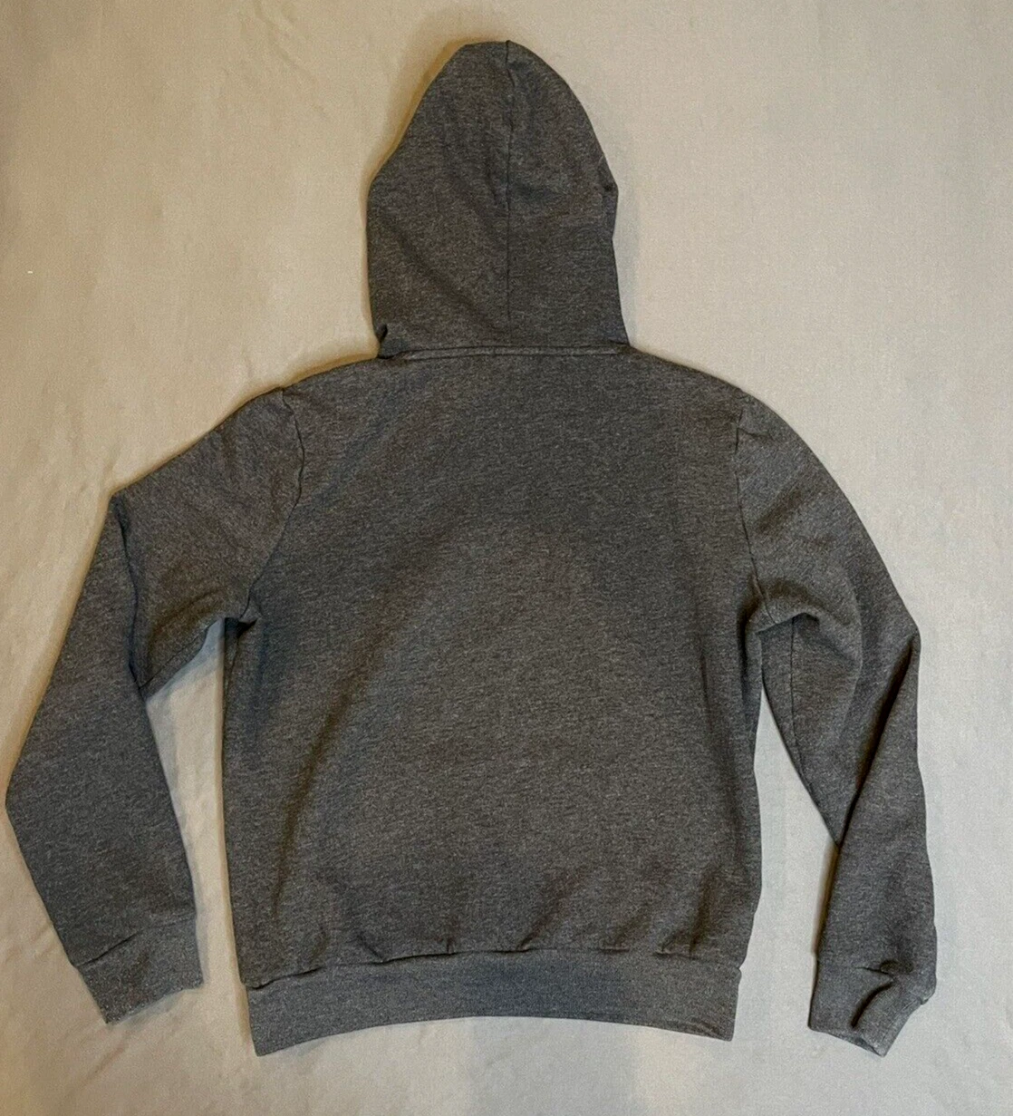 UNDERCOVER Maglione con cappuccio Victorias Secret donna taglia small grigio con stampa animale rosa
