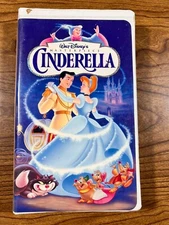 Cinderella VHS 1995 Clamshell Walt Disney Masterpiece Collection 5265