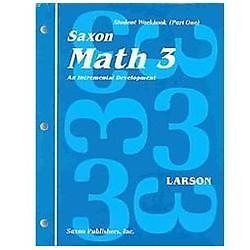 Math 3: An Incremental Development Set: Student Workbooks, part one and two plus