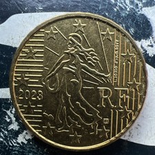 10-Eurocent -Münze Frankreich 2023 Umlaufmünze Kursmünze Sammelmünze coin