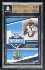 2007 Playoff Hawaii Trade Conference JaMarcus Russell #5 BGS 9.5 GEM MINT 0l2