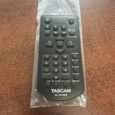 TASCAM RC-CD400B Remote Control For TASCAM CD-400U CD/SD/USB Player New 