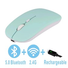 Rechargeable Bluetooth Mouse Wireless Dual Mode Electronics Silent Computer gam