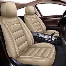 Car Seat Covers Fit for Cadillac SRX 2011-2016: Luxury Leather Automotive Front