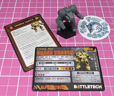 BattleTech GRAND DRAGON  Mech -- KURITA COMMAND LANCE - - NEW! - IN HAND