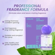 CEELIKE Oral Spray 4-Pack – Lemon, Mint, Cucumber & Tangy Apple Cider 20ml