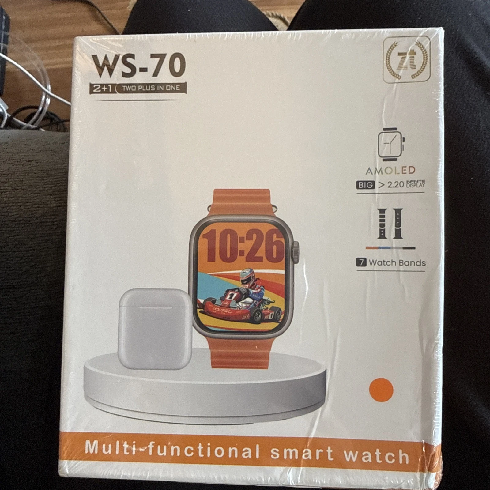 WS-70 Multi-Functional Smart Watch Fitness Tracker Blood Pressure Heart