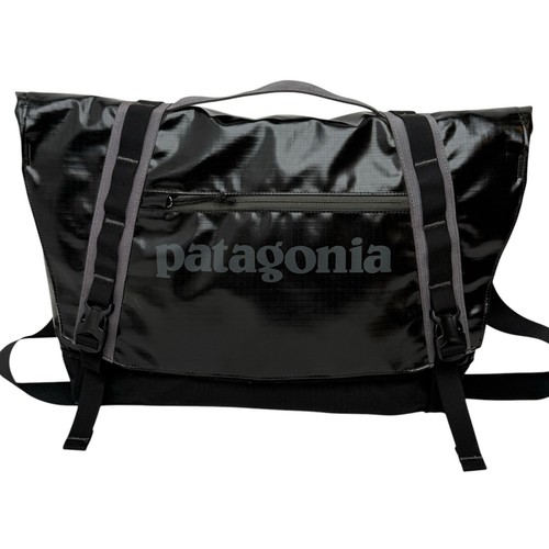 PATAGONIA BLK Mini Messenger Bag Ballistic Nylon Rare Laptop Bag
