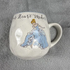 ZRIKE DISNEY Princess CINDERELLA “A Dream Is A Wish” 16oz Coffee Mug