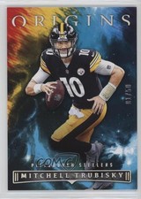 2022 Panini Origins Turquoise 1/50 Mitchell Trubisky #92 15bk