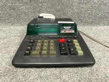 Sharp EL-2630A 12-Digit Electronic Printing Calculator 2-Color Ribbon Used