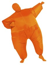 Orange Inflatable Adult Costume