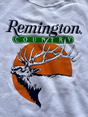 Sweat-shirt col rond vintage American Outdoors Whitetail Deer