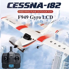 WLtoys 2.4G F949 LCD Version RC Airplane Cessna 182 3D6G 3Ch Fixed Wing Plane 