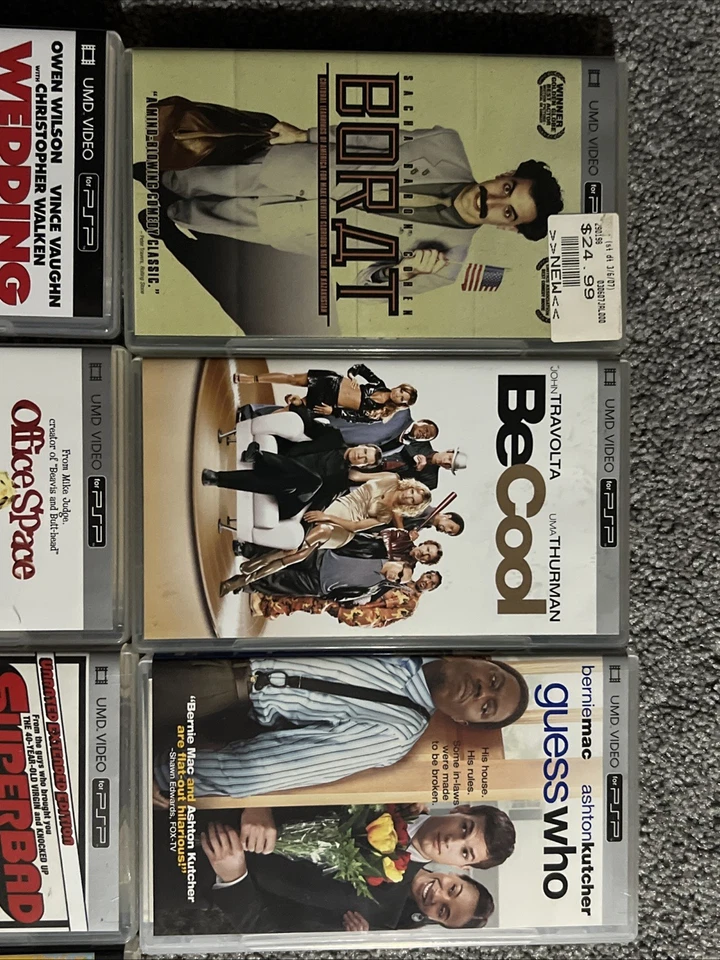 PSP PlayStation Juego Portátil (13) Y Película (9) Lote - Estuches Incluidos Foto 2 de 4