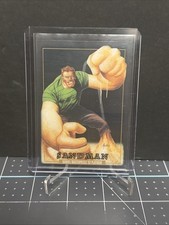 2024 Skybox Marvel Masterpieces 92 Platinum #77 Sandman Clear Cut