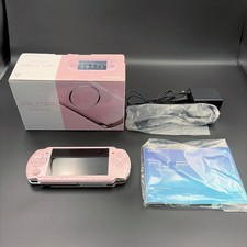 Sony PSP 3000 Console Blossom Pink USED Japan Free Shipping Very Good Condition