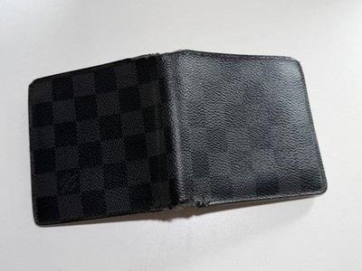 Louis Vuitton Damier Graphite Canvas Slender wallet Portmonee Geldbeutel N63261