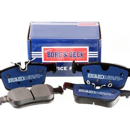 BORG & BECK Brake Pad Set, disc brake BBP2657