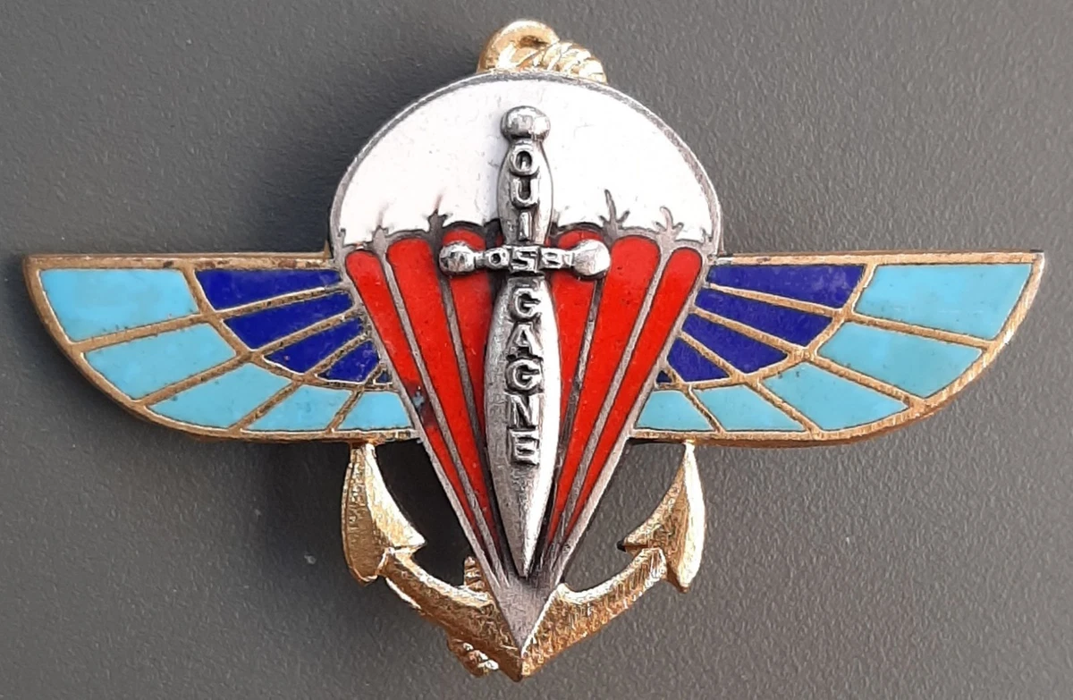 INSIGNE AÉRONAVALE FLOTTILLE 32 F AFN Algérie support Commando Georges