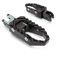 Touring Black Anti Slip Front Foot Pegs For Buell X1 Lightning All Year