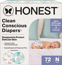 Comfort Dry Disposable Diapers for Sensitive Skin, Hypoallergenic, above It All