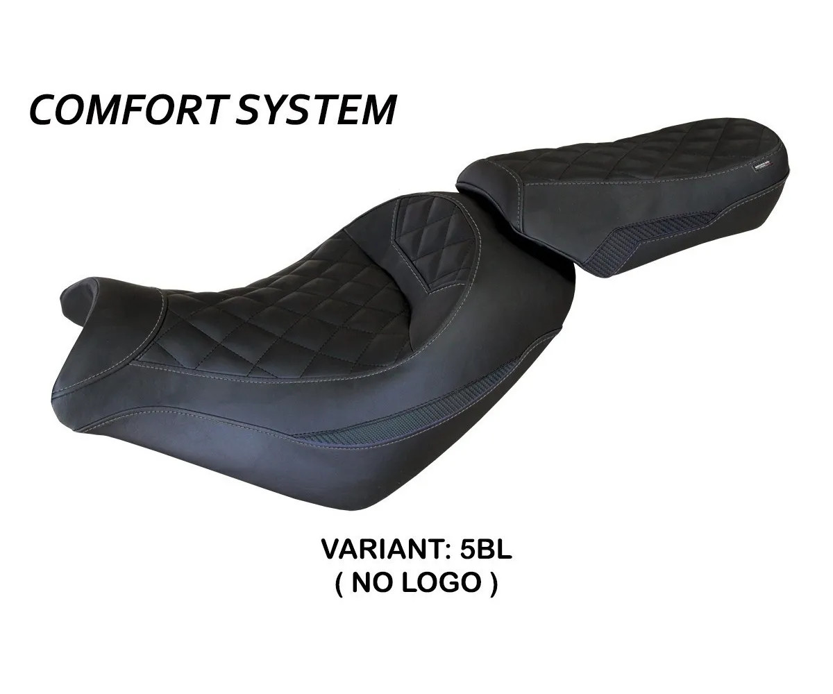 Seat saddle cover Taipei Comfort System Black TPZ KAWASAKI VULCAN 2014 2022 cf