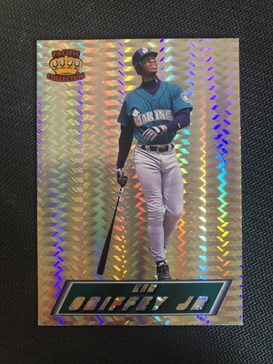 #ad 1995 Pacific Crown Collection Prisms Ken Griffey Jr #126 Seattle Mariners $25.00