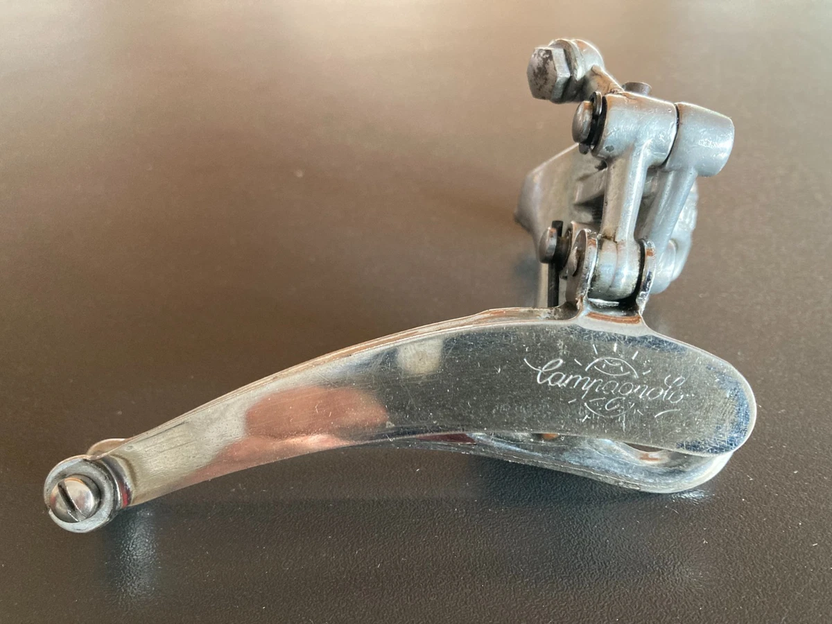 Nos Campagnolo Nouveau Record Derailleur Avant Vintage Pince À Vélo De