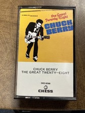 CHUCK BERRY - The Great Twenty-Eight - CHESS / MCA CASSETTE TAPE 1984