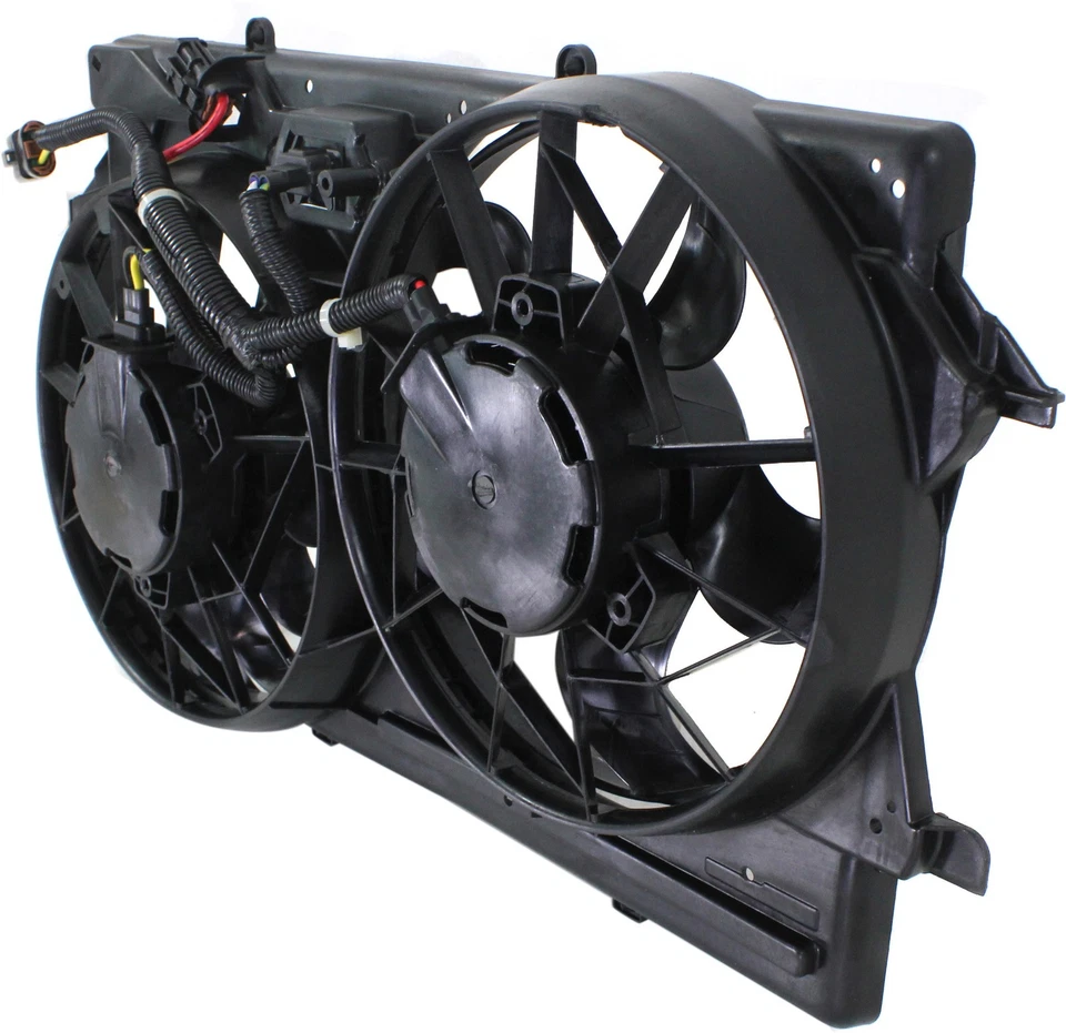 Radiator Cooling Fan Assembly For 2000-2002 Ford Focus - Image 2 of 4