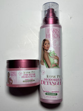 Paris Hilton SET OF TWO Pet Dog Detangle Bergamont AND Paw Repair Creme