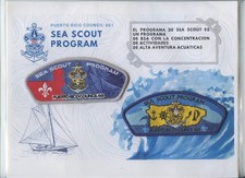PUERTO RICO COUNCIL SEA SCOUT PROGRAM PATCHES