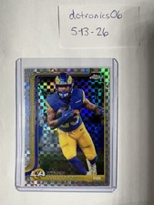 Topps 2025 Topps Chrome-Kyren Williams Los Angeles Rams X-Fractor #168