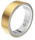 RQZ Gold Smart Ring Size 8, Fitness Tracker, Heart Rate, Sleep, 5ATM
