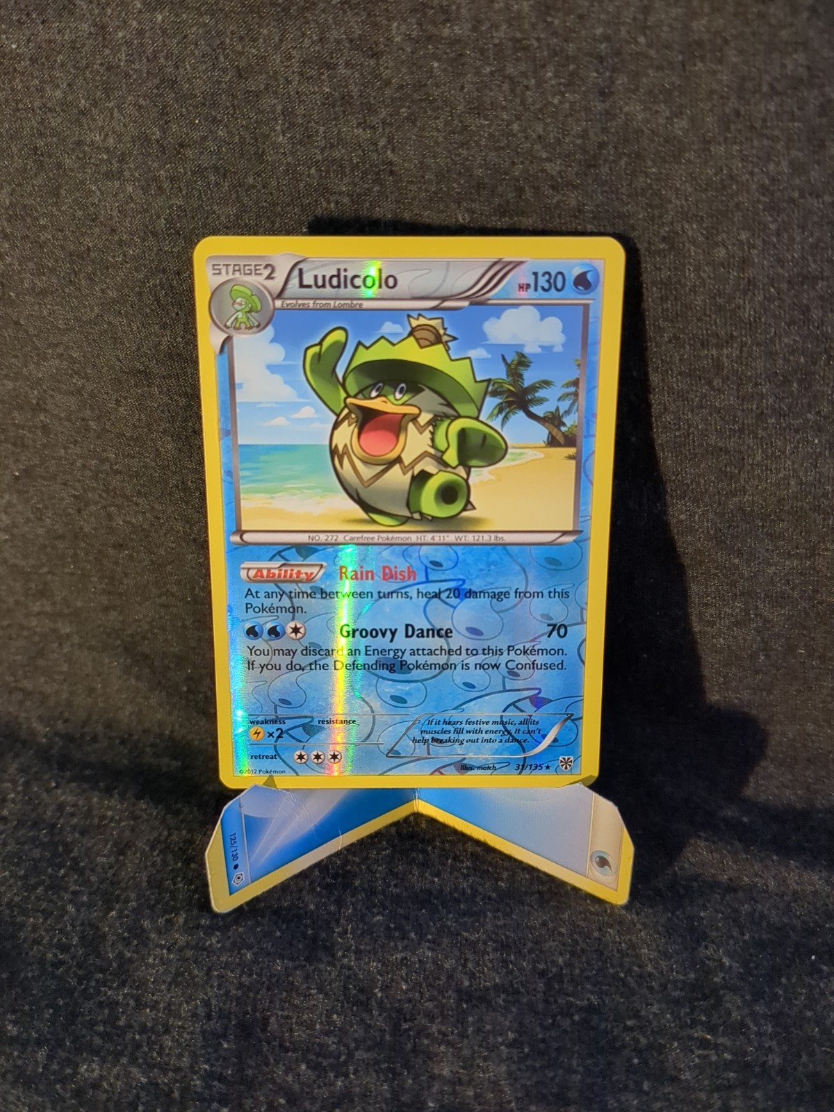 Ludicolo 31/135 Pokemon Plasma Storm Reverse Holo