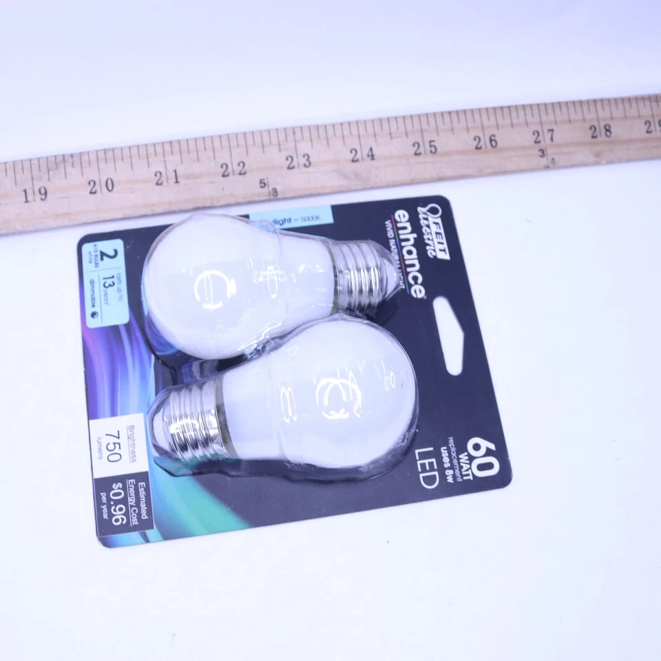 (2-Pk) Feit Electric Victorian Style Antique Filament LED Light Bulbs   - Image 3 of 4