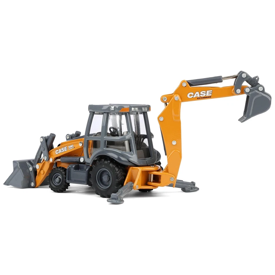 1/50 Scale Case 580 Super N WT Backhoe Loader by ERTL 14991 - Image 4 of 4