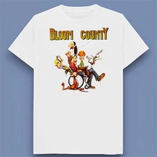 Loose Tails Bloom County Characters 1983 Unisex T-Shirt Size S-4XL