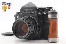 [ MINT w/Grip ] Pentax 6x7 67 TTL M/Up Film Camera SMC T 105mm f2.4  From  JAPAN